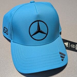 Adidas F1 George Russell Mercedes AMG Petronas Formula 1 Team Hat Cap OSFL
